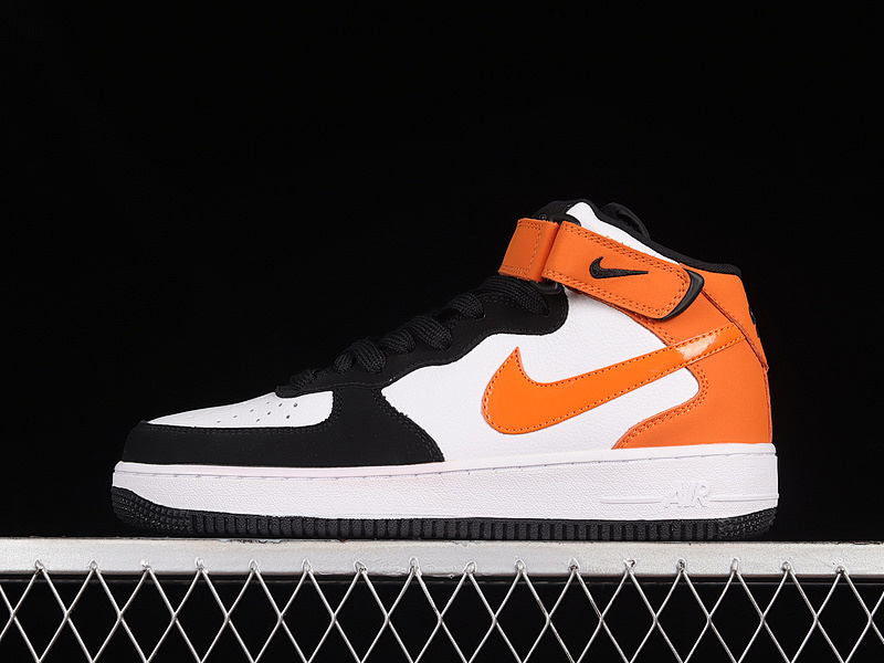 Nike Nike AIR FORCE 1 MID 07 WHITE/BLACK/ORANGE · UT1192-006, photo 1