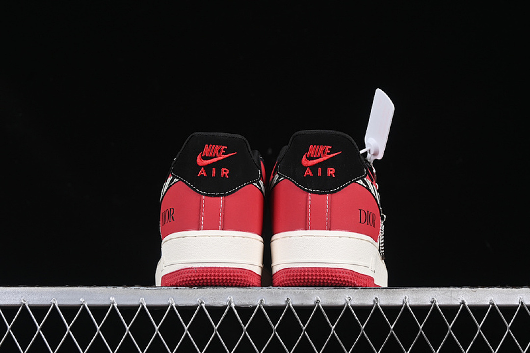 Nike [KK1988-066]-[AIR FORCE 1 07 LOW WHITE/BLACK/RED]-[WOMAN:36-39]-[MAN:40-45] - Image 14
