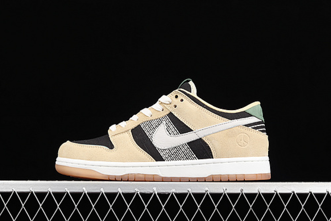 Unbranded [DJ4671-294]-[DUNK LOW ROOTED IN PEACE BLACK/TAN-JADE]-[UNISEX:36-46], photo 1