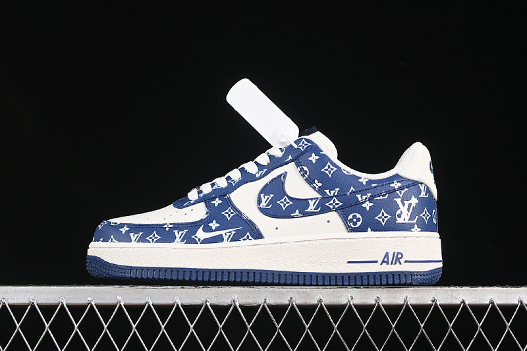 Nike [LW9279-008]-[AIR FORCE 1 07 LOW LV WHITE/BLUE]-[WOMAN:36-39]-[MAN:40-45] - Image 2