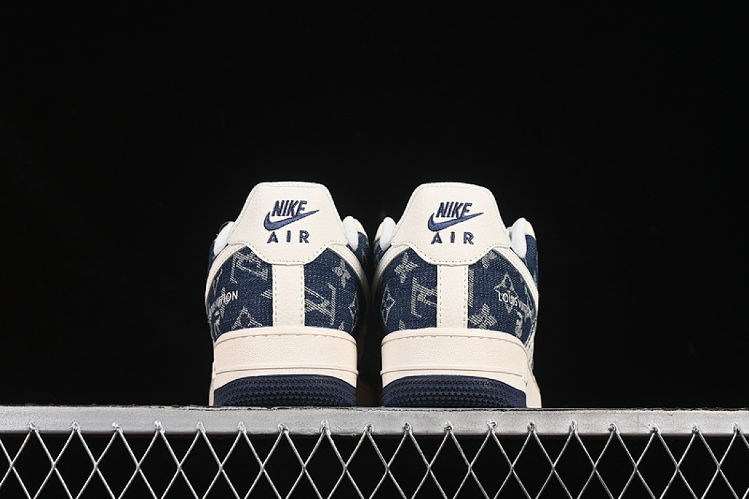 Nike [YX5066-318]-[AIR FORCE 1 07 LOW LV WHITE/GREY/BLUE]-[WOMAN:36-39]-[MAN:40-45] - Image 14