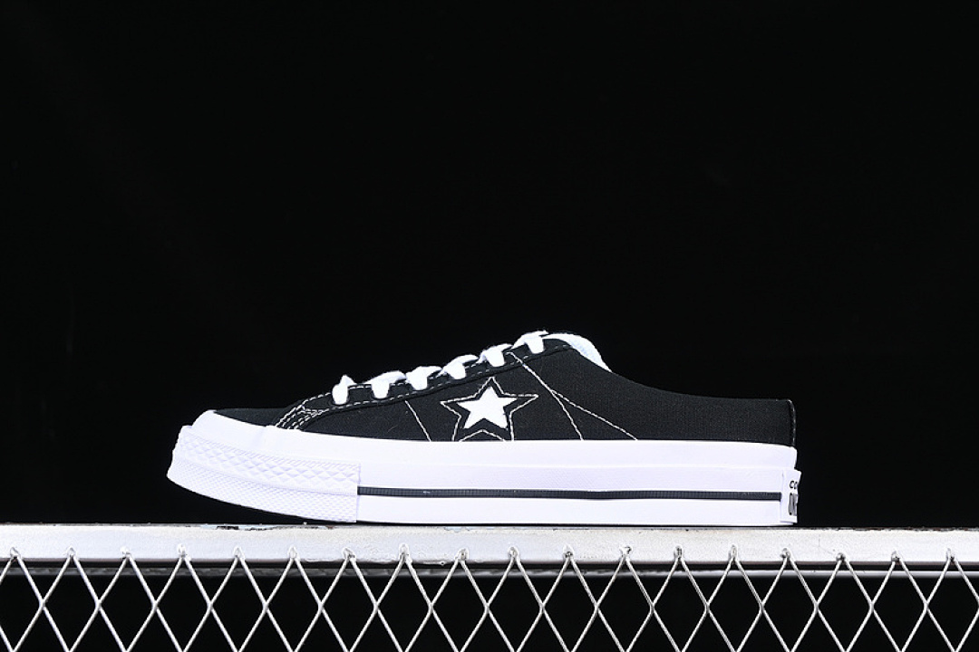Converse Converse ONE STAR MULE WHITE/BLACK · 162061C, photo 1