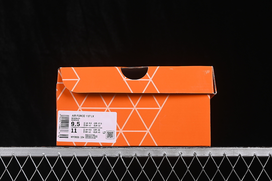 Nike [WY0655-104]-[AIR FORCE 1 07 LOW CASUAL SNEAKERS WHITE/BLACK/WHITE]-[WOMAN:36-39]-[MAN:40-45] - Image 12