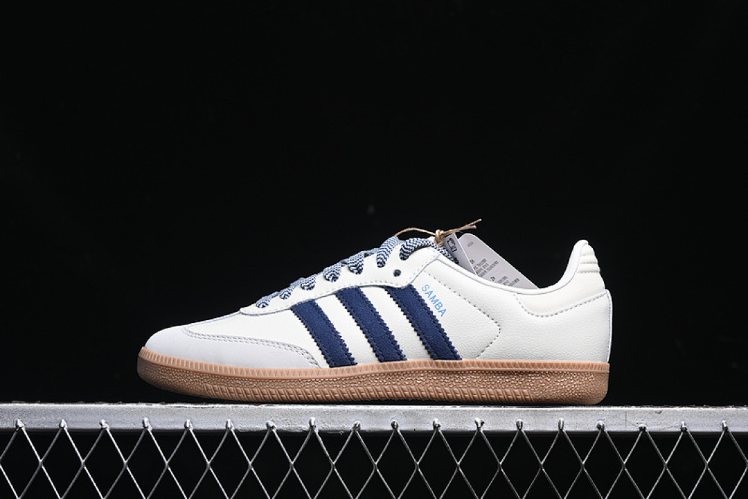 Adidas Adidas ORIGINALS SAMBA OG OFF WHITE/DARK BLUE/CLEAR SKY · JI3907, photo 1