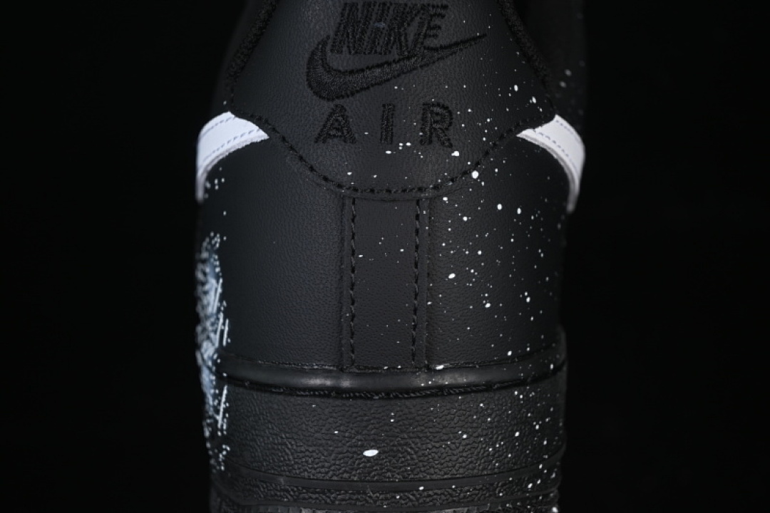 Nike [ZH0316-101]-[AIR FORCE 1 07 LOW WHITE/BLACK]-[WOMAN:36-39]-[MAN:40-45] - Image 8