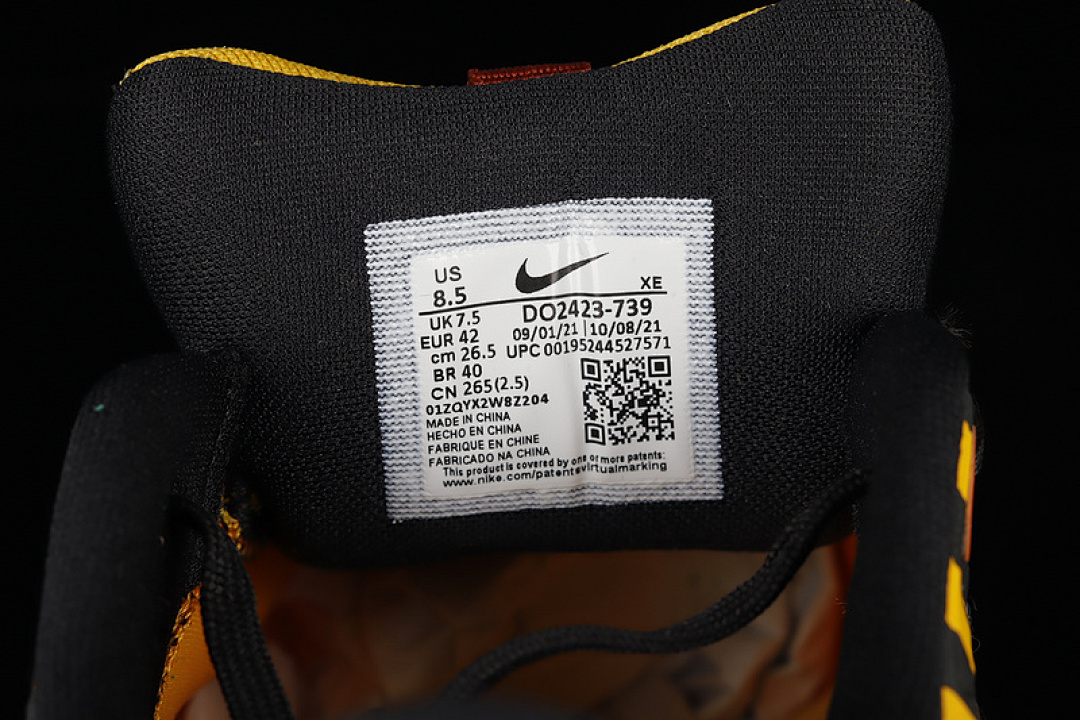 Nike [DO2423-739]-[AIR ZOOM PEGASUS 38 EKIDEN PACK UNIVERSITY GOLD/ORANGE/BLACK]-[MAN:39-45] - Image 5