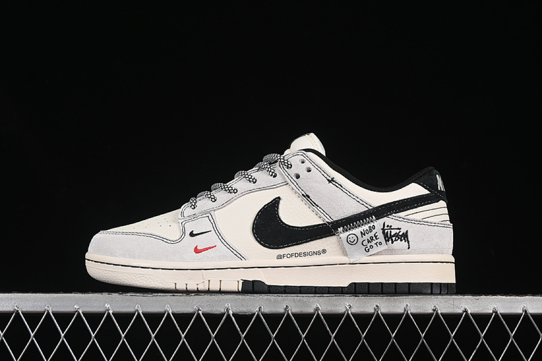 Unbranded [YX5066-298]-[SB DUNK LOW WHITE/GREY/BLACK]-[WOMAN:36-39]-[MAN:40-45], photo 1
