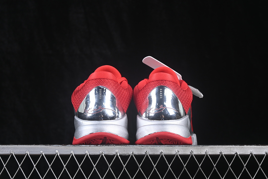 Nike [IV2712-001]-[ZOOM KOBE 5 CHAOS MEN'S PRACTICAL BASKETBALL SHOES RED/SILVER]-[WOMAN:39]-[MAN:40 - Image 14