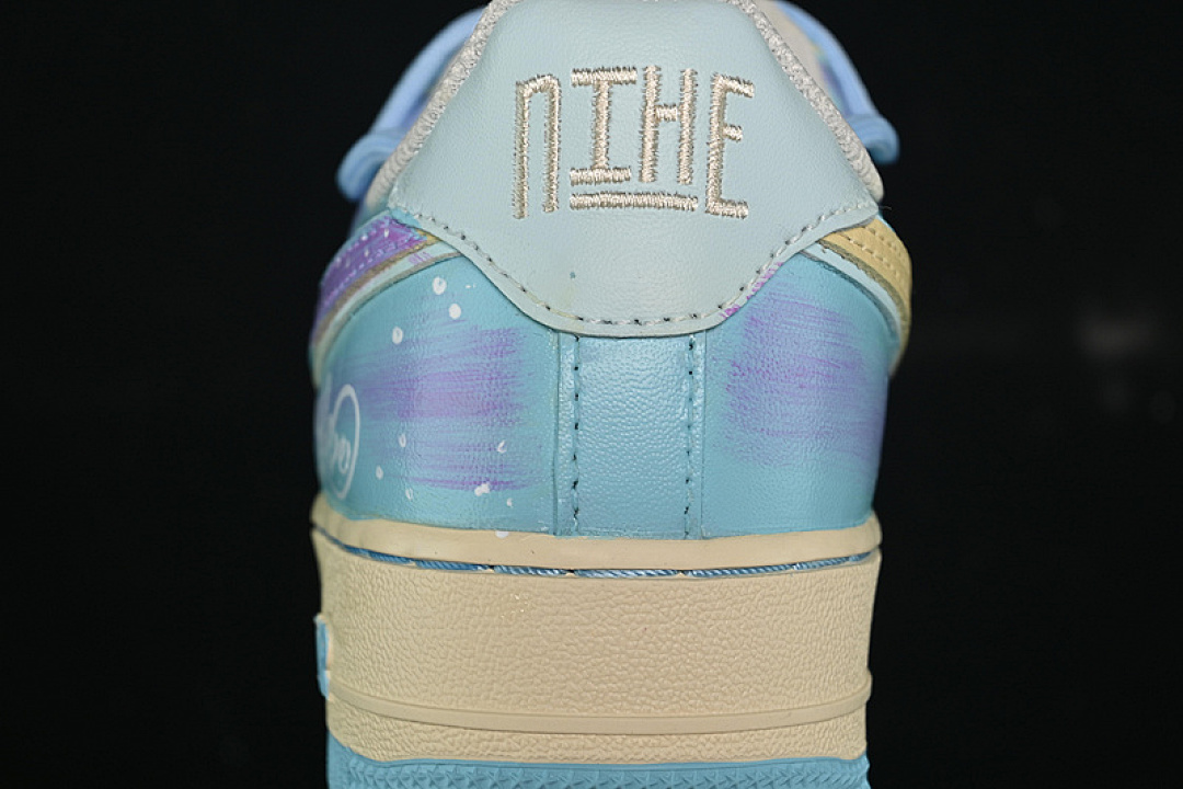 Nike [XL2332-555]-[AIR FORCE 1 07 LOW SWEET DREAM OF SEA SALT BLUE/BEIGE]-[WOMAN:36-39]-[MAN:40-45] - Image 7