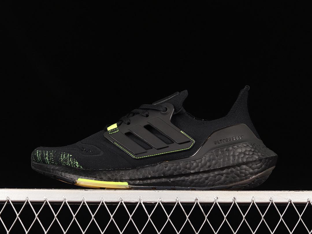 Unbranded [GX5915]-[ULTRABOOST 22 SHOES CORE BLACK/CORE BLACK/SOLAR YELLOW]-[MAN:39-48], photo 1