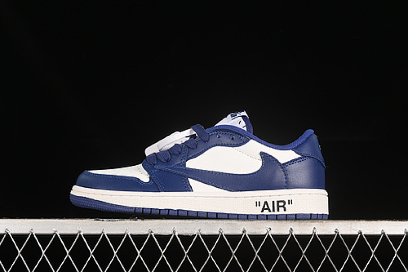 Jordan TRAVIS SCOTT AIR Jordan 1 LOW OG WHITE/BLUE · DM7890-101, photo 1