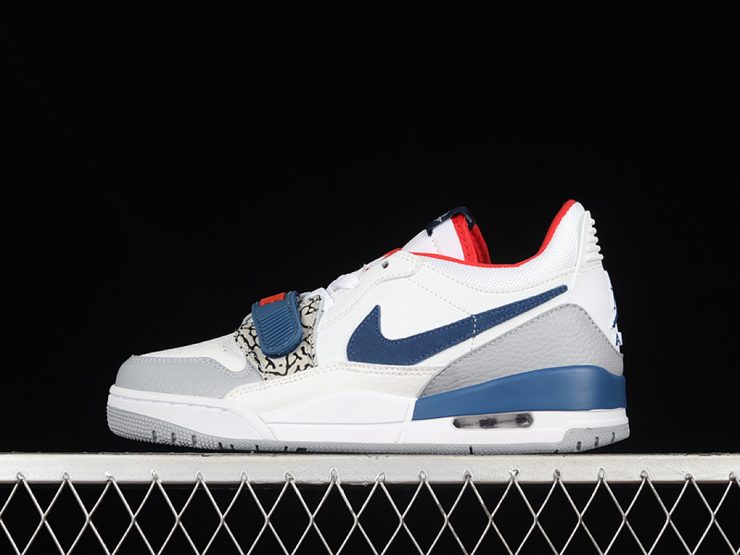 Jordan [CD7069-104]-[AIR JORDAN LEGACY 312 LOW WHITE/FRENCH BLUE-WOLF GREY-UNIVERSITY (RED]), photo 1