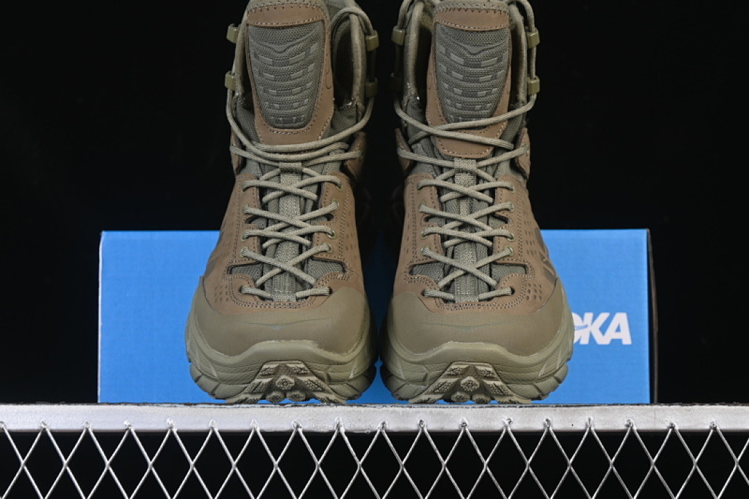 Hoka [1129958]-[ONE ONE TOR ULTRA HI CLIMBING BOOT ARMY GREEN/COFFEE]-[WOMAN:39]-[MAN:40-46] - Image 12
