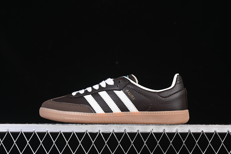 Adidas Adidas SAMBA OG WHITE/BLACK/BROWN · JR0891, photo 1
