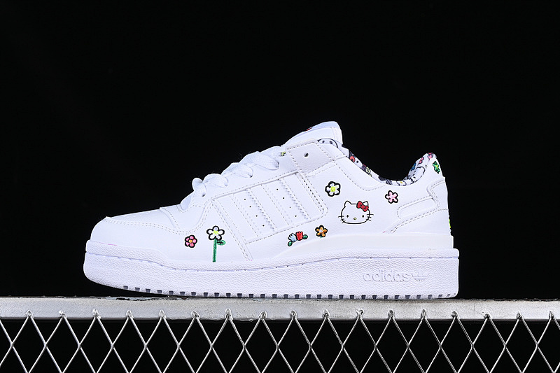 FORUM 84 LOW WHITE/RED/GREEN · IG0301, photo 1