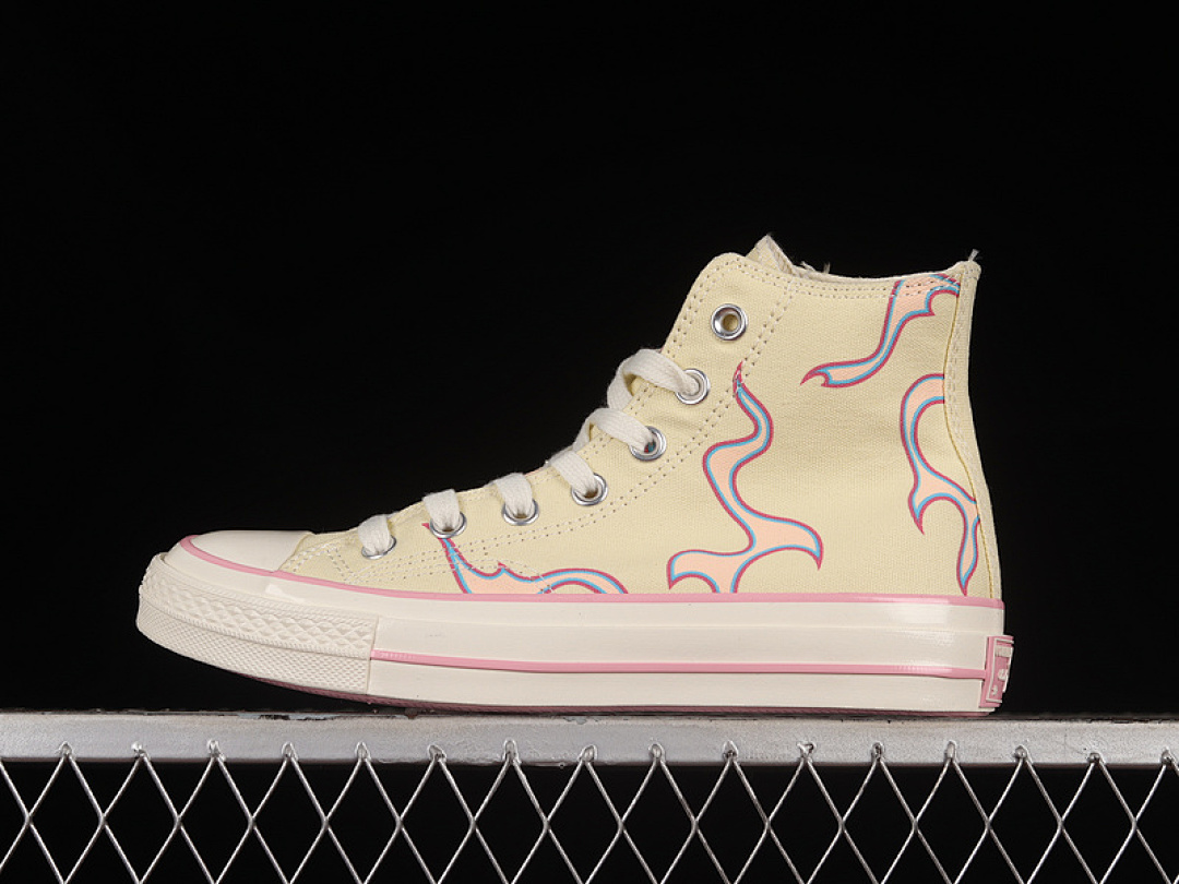 Converse [172398C]-[GOLF LE FLEUR CHUCK 70 HIGH PASTEL YELLOW/ALMOND BLOSSOM]-[WOMAN:35-39]-[MAN:40-44], photo 1