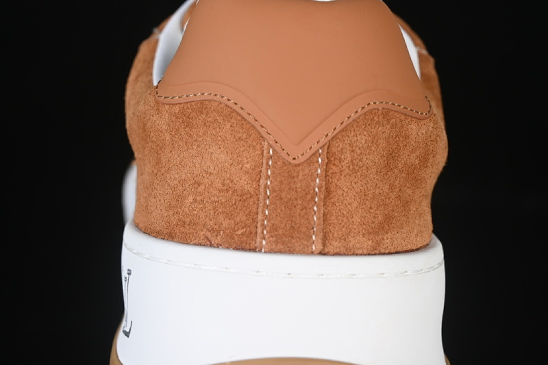 Louis Vuitton [LOUIS VUITTON SKATE SNEAKER CLASSIC 2025SS BROWN/WHITE]-[MAN:39-45] - Image 7