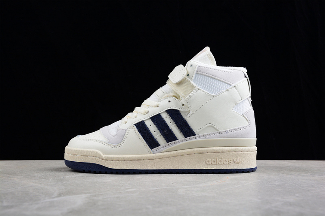 Unbranded [GY4363]-[FORUM 84 HIGH SHOES CLOUD WHITE/CLOUD WHITE/COLLEGIATE NAVY]-[UNISEX:36-45], photo 1