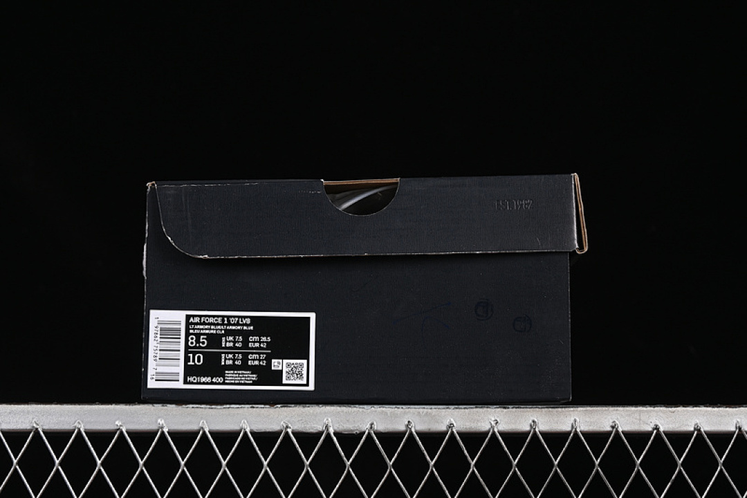 Nike [HQ1966-400]-[AIR FORCE 1 07 LOW LIGHT ARMORY BLUE/BLACK/LIGHT BLUE]-[UNISEX:36-45] - Image 12
