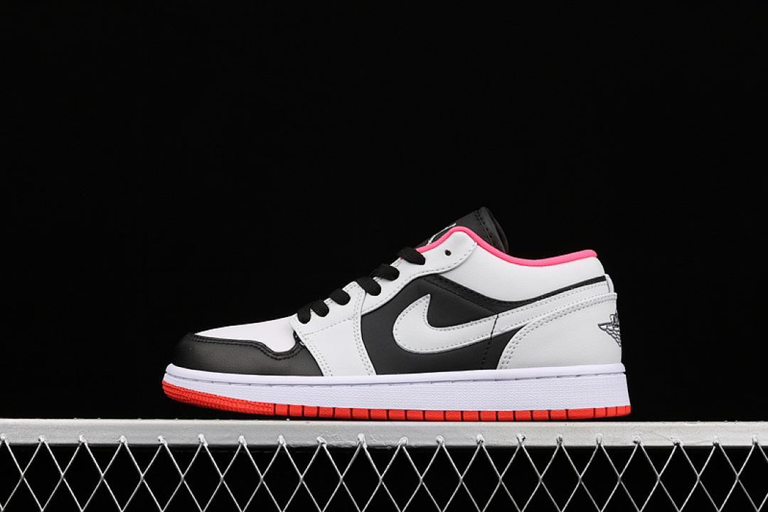 Jordan [553558-022]-[AIR JORDAN 1 LOW WOLF GREY INFRARED ANTHRACITE/WOLF GREY/INFRARED 23], photo 1
