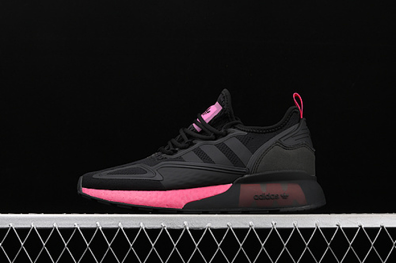 ZX 2K BOOST SHOES CORE BLACK/CORE BLACK/PINK · FV8986, photo 1