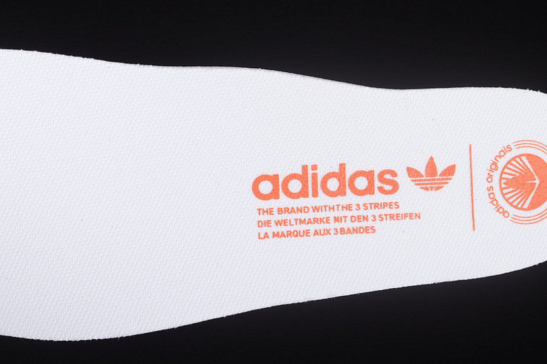 Adidas [FW2428]-[SAMBA VEGAN SHOES CORE BLACK/ORANGE/CLOUD WHITE]-[MAN:39-45] - Image 4