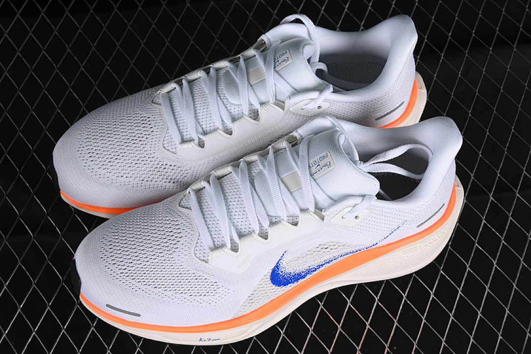 Nike [HF0013-9001]-[AIR ZOOM PEGASUS 41 FP WHITE/GREY/BLUE/YELLOW]-[MAN:39-45] - Image 11
