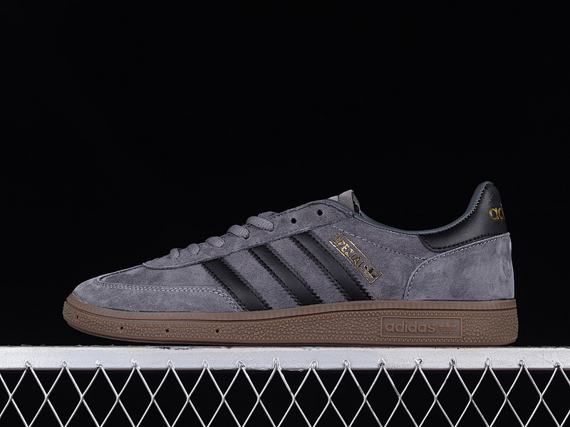 HANDBALL SPEZIAL SHOES DARK GREY/CORE BLACK/GOLD · BD7635, photo 1