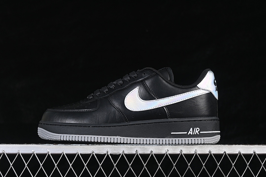 Nike [FZ0627-010]-[AIR FORCE 1 07 LOW BLACK/WHITE/BLACK]-[WOMAN:36-39]-[MAN:40-45] - Image 2