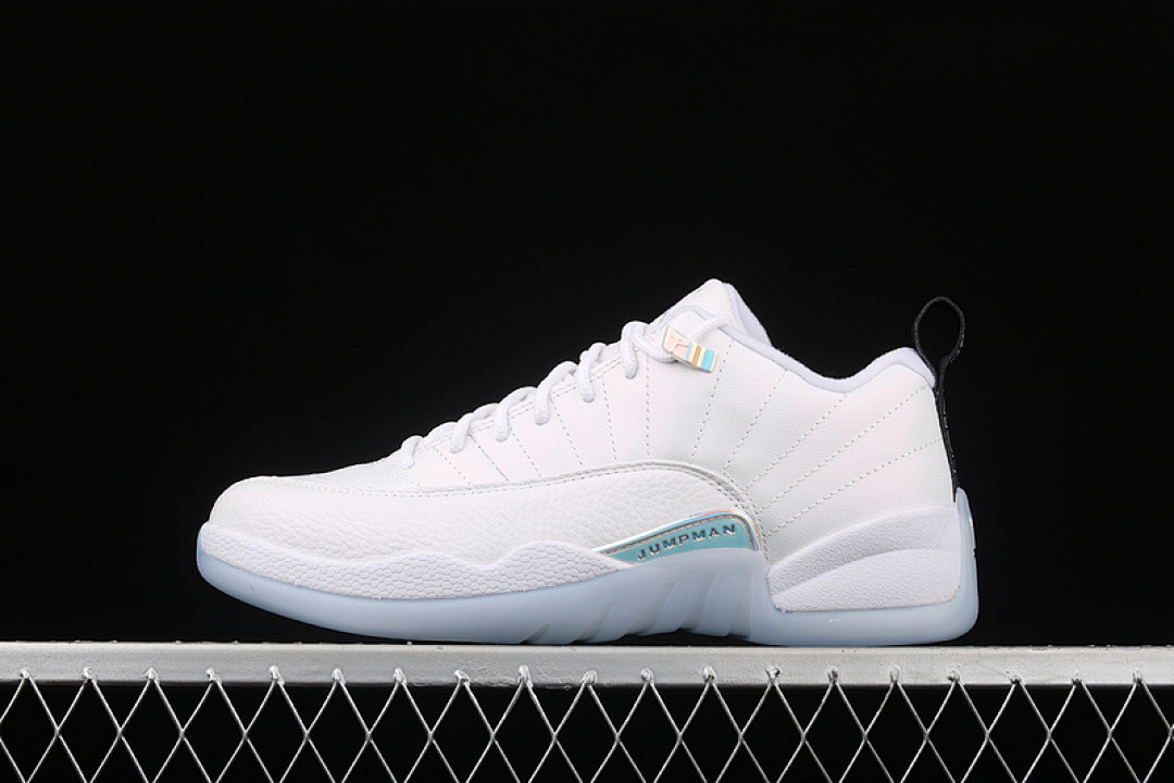 Jordan [DB0733-190]-[AIR JORDAN 12 RETRO LOW EASTER WHITE/WHITE/MULTI-COLOR]-[MAN:40-47.5], photo 1