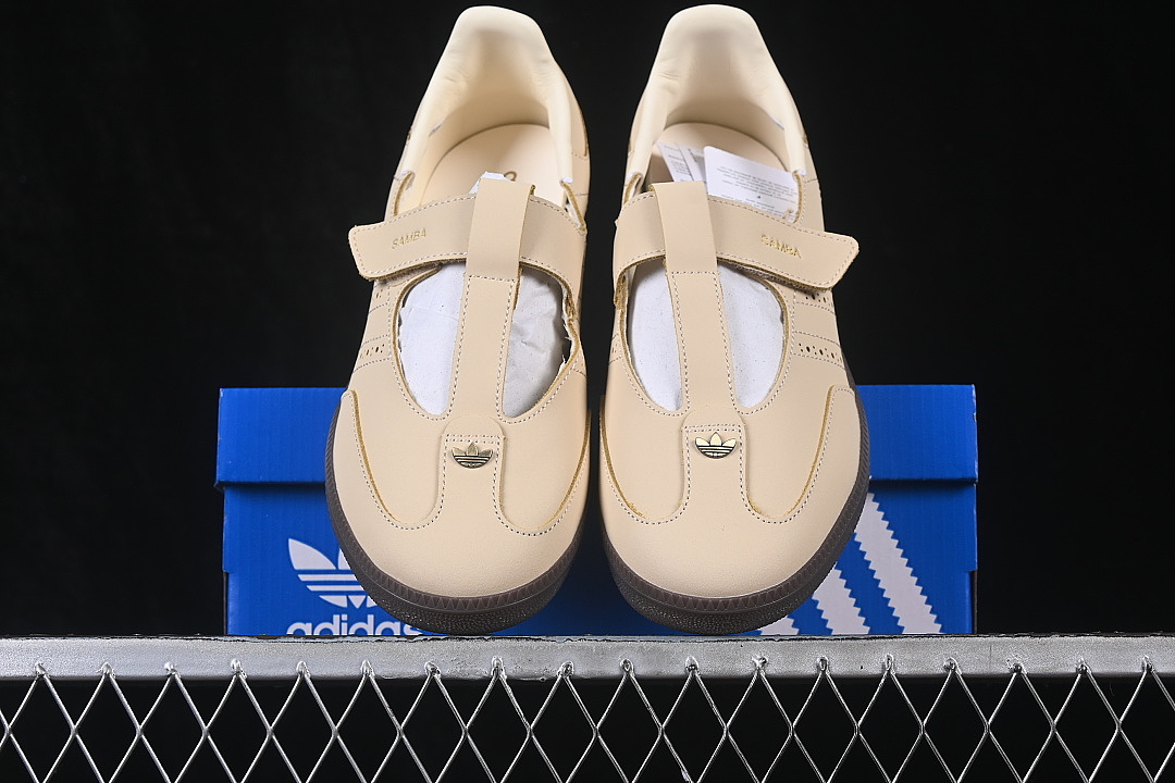 Adidas [KJ3969]-[SAMBA JANE MARY LAZY LIFE SHOES LIGHT WHEAT/WHEAT]-[WOMAN:36-39]-[MAN:40-41] - Image 12