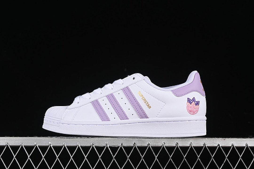 Purple [GZ8143]-[SUPERSTAR CLOUD WHITE/PURPLE TINT/MATTE GOLD]-[WOMAN:35-39]-[MAN:40-45], photo 1