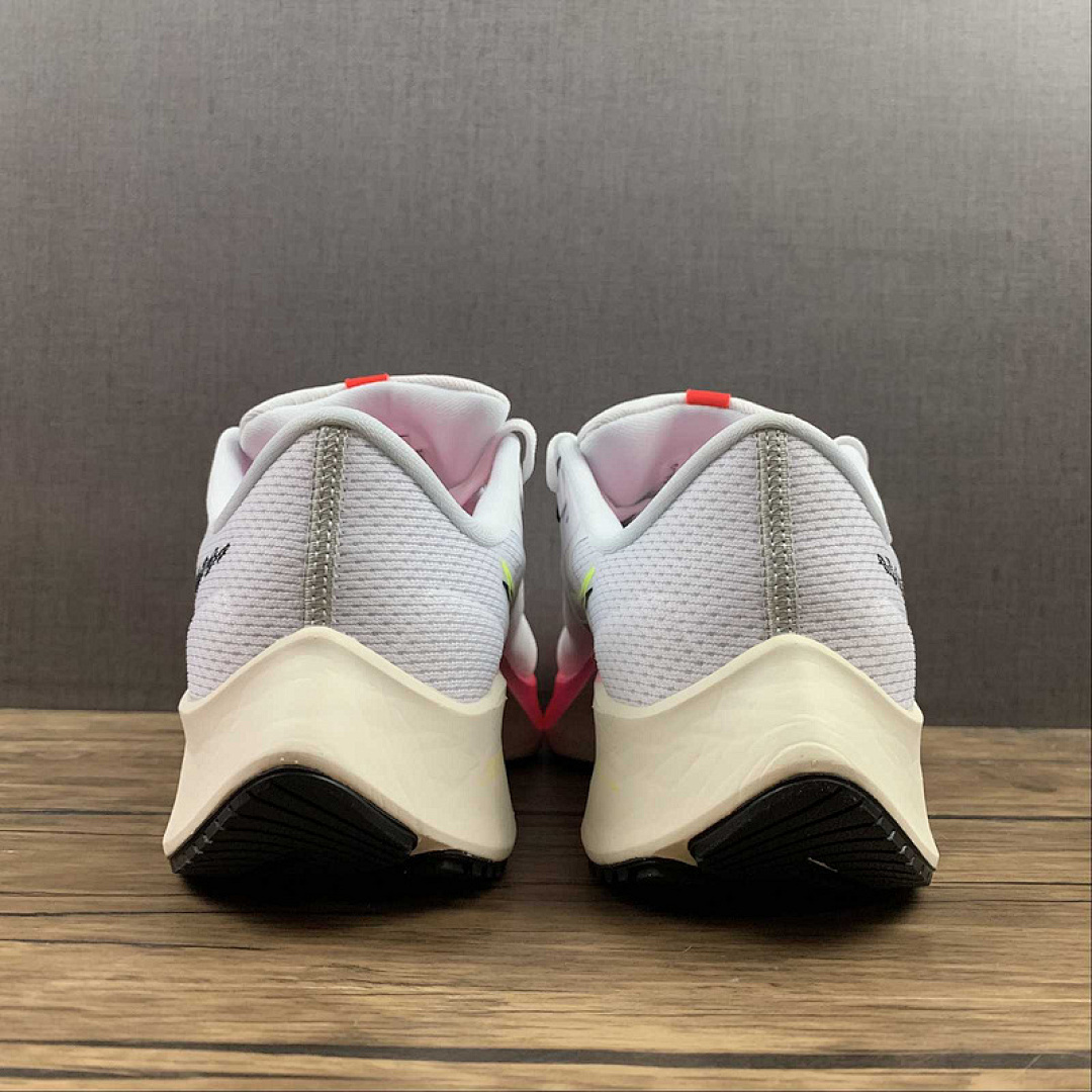 Nike [DJ5397-100]-[AIR ZOOM PEGASUS 38 RAWDACIOUS WHITE/FOOTBALL GREY/PINK BLAST/BLACK] - Image 11