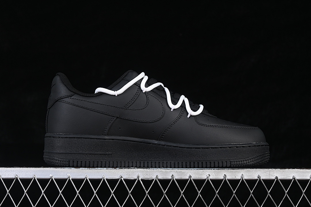 Nike [DB2024-010]-[AIR FORCE 1 07 LOW CASUAL SNEAKERS BLACK/WHITE]-[WOMAN:36-39]-[MAN:40-45] - Image 15