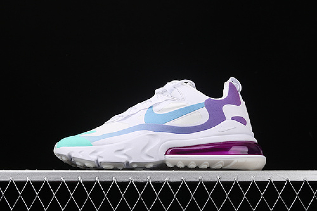 Purple [AT6174-102]-[AIR MAX 270 REACT GRADIENT SHIFT WHITE/BLUE-PURPLE]-[WOMAN:36-39], photo 1