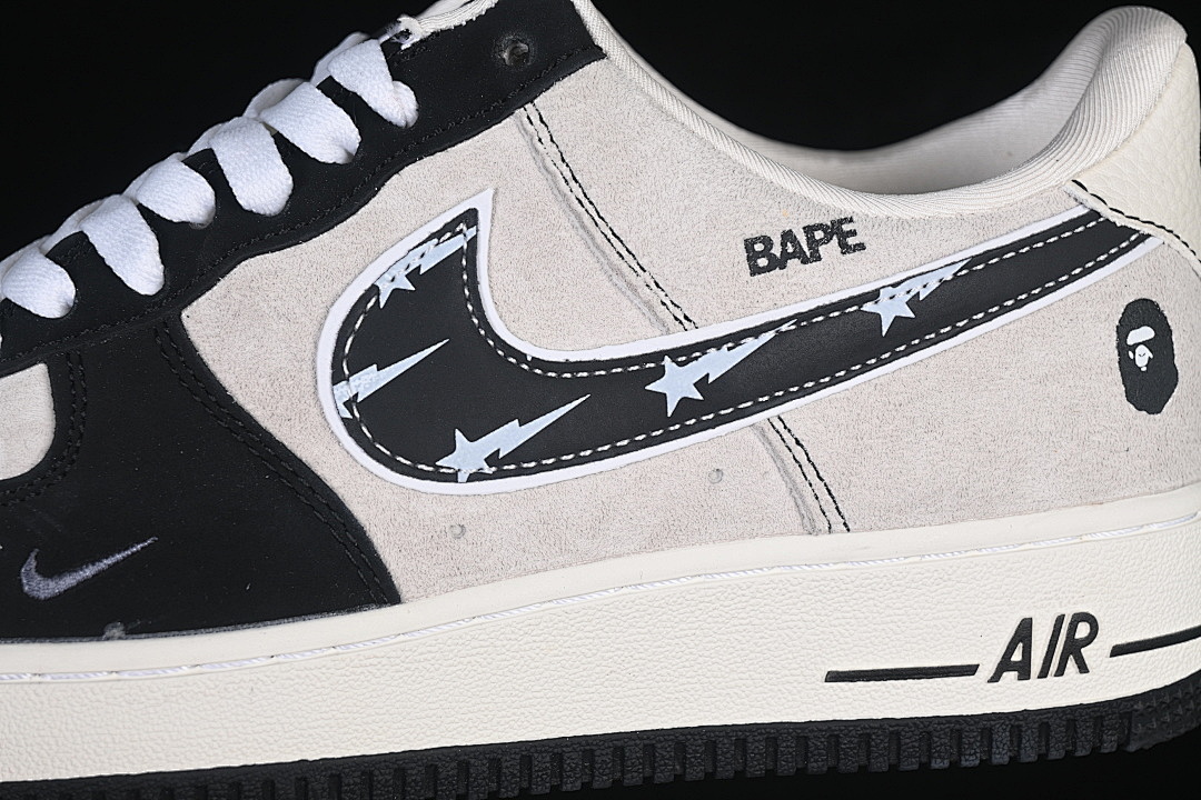Nike [SY1388-024]-[AIR FORCE 1 07 LOW GREY/BLACK/WHITE]-[WOMAN:36-39]-[MAN:40-45] - Image 8