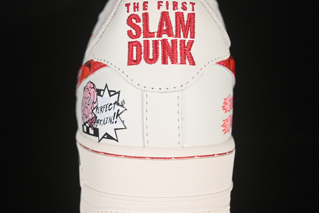 Nike [SD2023-024]-[AIR FORCE 1 07 LOW LOVE BRAIN WHITE/RED]-[WOMAN:36-39]-[MAN:40-45] - Image 7