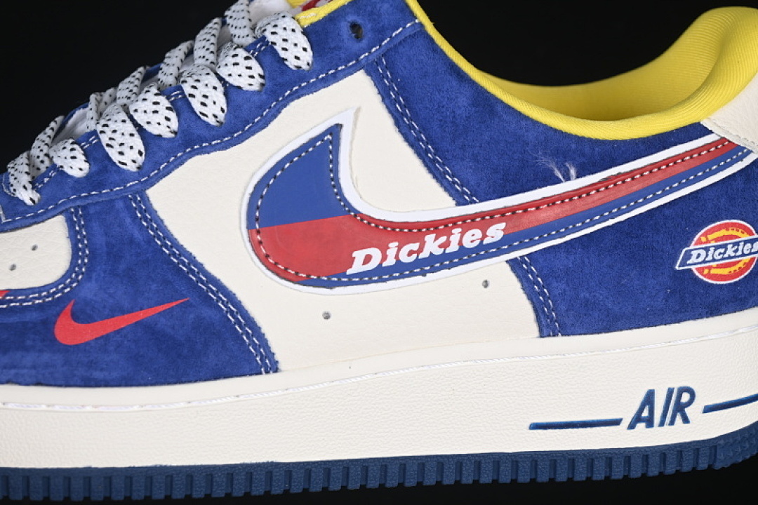 Nike [SY1388-006]-[AIR FORCE 1 07 LOW NAVY BLUE/WHITE/RED/YELLOW]-[WOMAN:36-39]-[MAN:40-45] - Image 8