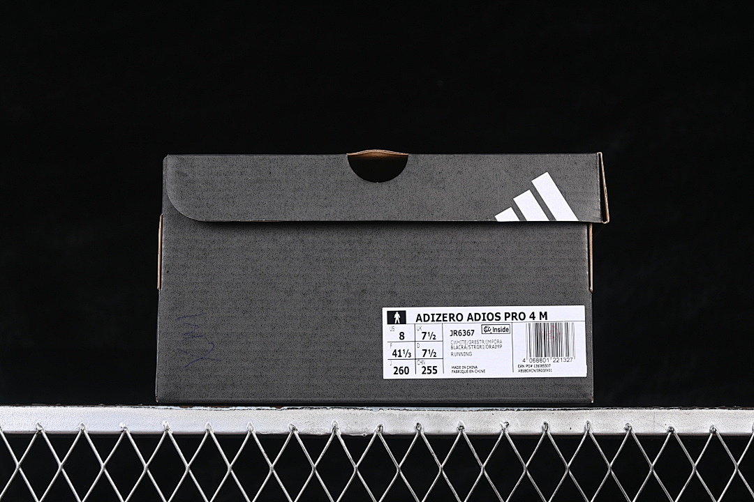 Adidas [JR6367]-[ADIOS 4 M LIGHTWEIGHT RUNNING SHOES PINK/BLACK/BEIGE]-[WOMAN:39]-[MAN:40-46] - Image 11