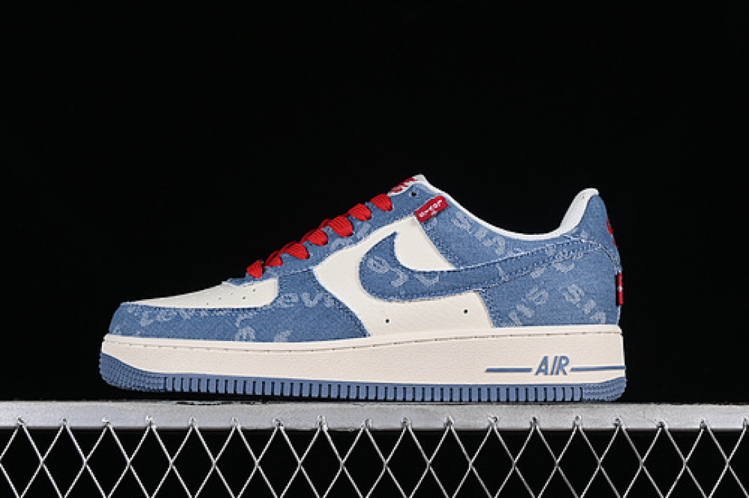 Nike [CW2288-111]-[AIR FORCE 1 07 LOW WHITE/BLUE/RED]-[WOMAN:36-39]-[MAN:40-45], photo 1