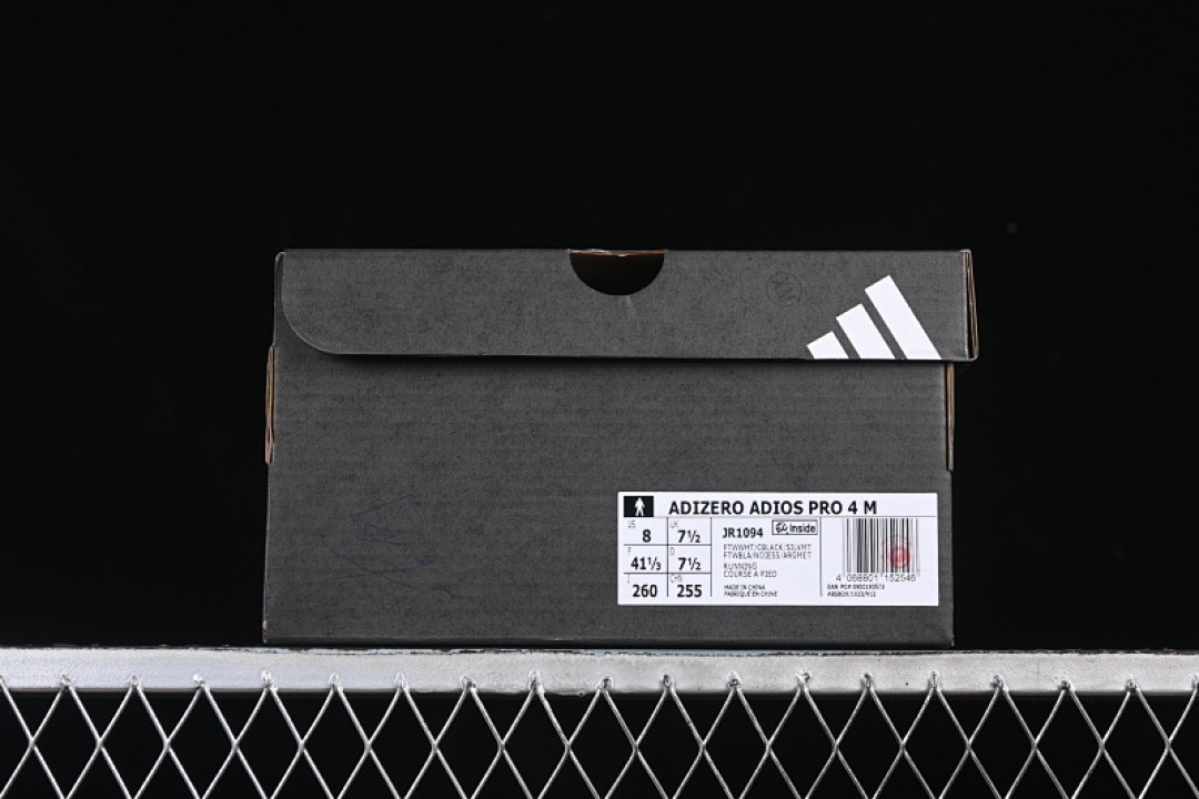 Adidas [JR1094]-[ADIOS 4 M LIGHTWEIGHT RUNNING SHOES WHITE/BLACK]-[WOMAN:36-39]-[MAN:40-46] - Image 11