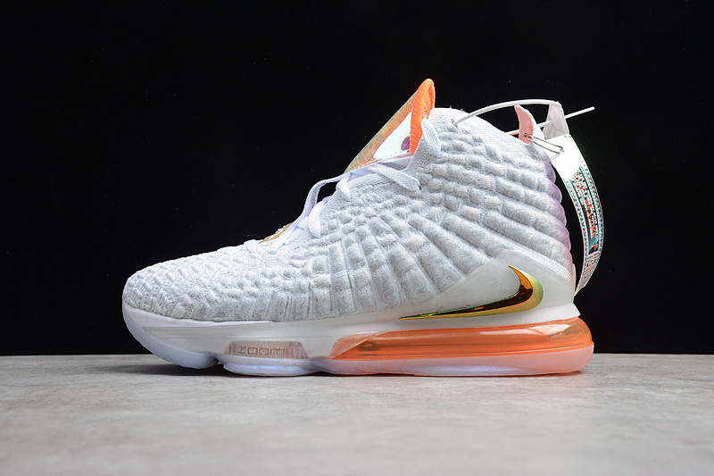 On Running On Running LEBRON 17 JAMES FUTURE WHITE/ORANGE/LIGHT GREY · CT3853-100, photo 1