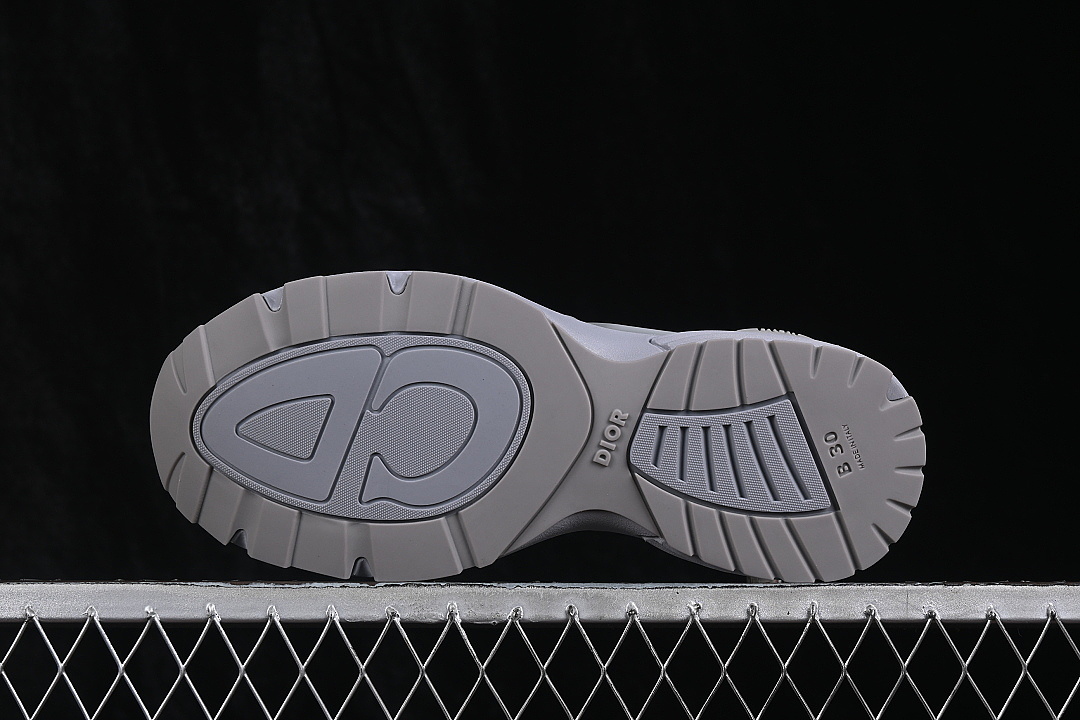 Dior [3SN342ABFH814]-[LOW-TOP CASUAL LIFESTYLE SHOES GREY/GREEN]-[WOMAN:38-39]-[MAN:40-47] - Image 14