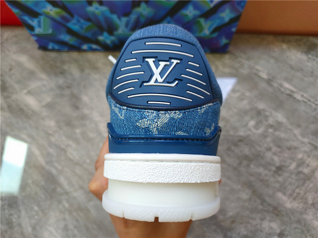 Louis Vuitton [60PIOM52]-[L*V NAVY BLUE/WHITE]-[MAN:39-45] - Image 4