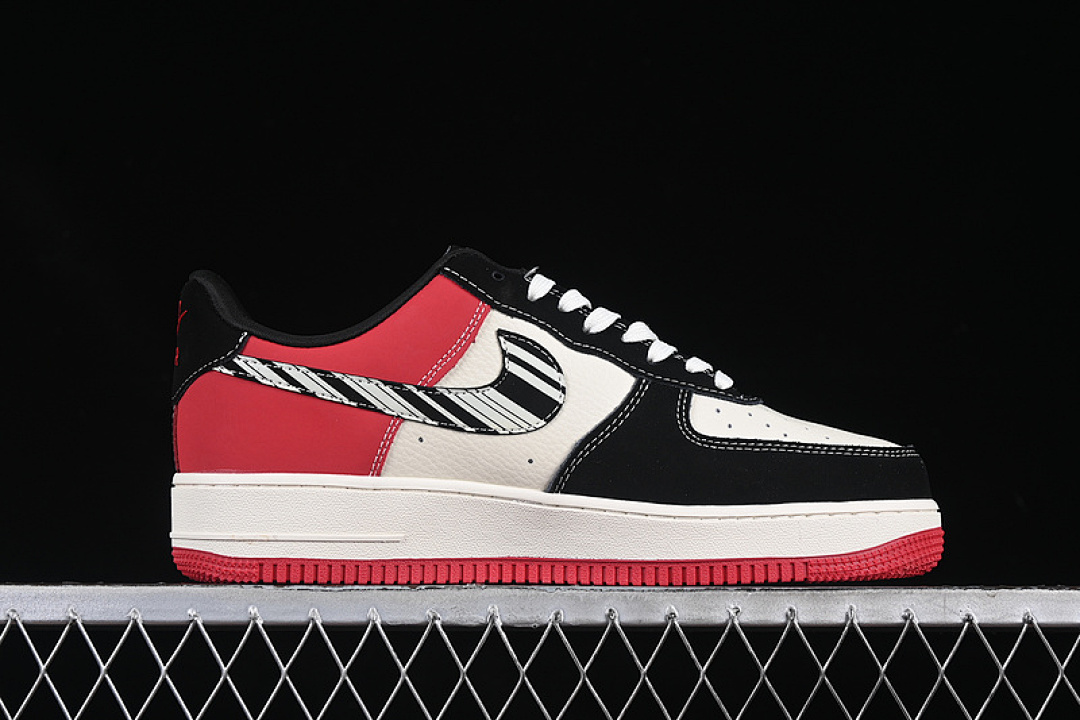 Nike [KK1988-066]-[AIR FORCE 1 07 LOW WHITE/BLACK/RED]-[WOMAN:36-39]-[MAN:40-45] - Image 16