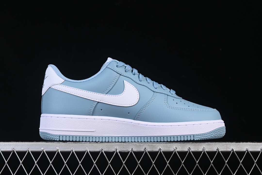 Nike [FJ4146-403]-[AIR FORCE 1 07 LOW CASUAL SNEAKERS SKY BLUE/WHITE]-[WOMAN:36-39]-[MAN:40-45] - Image 15