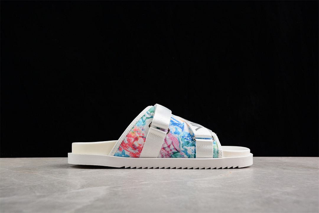 Louis Vuitton [L*V COMFORTABLE CASUAL COOL SLIPPERS WHITE]-[MAN:38-45] - Image 10