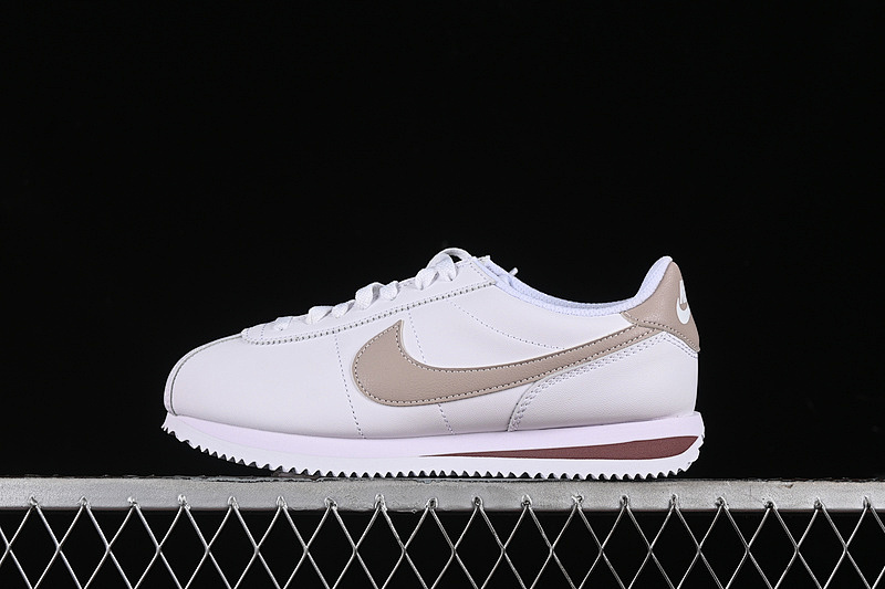 CLASSIC CORTEZ LEATHER WHITE/SMOKEY MAUVE/BLACK/PLATINUM VIOLET · DN1791-105, photo 1