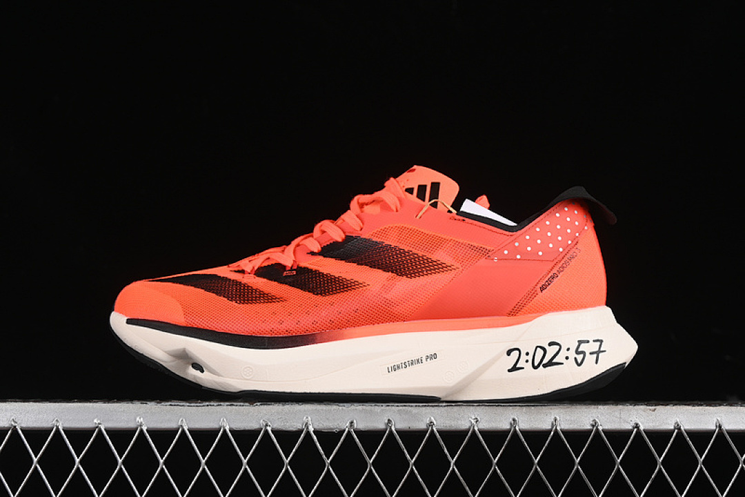 Adidas [ID3634]-[ADIZERO ADIOS PRO 3 SOLAR RED/CORE BLACK/BETTER SCARLET]-[WOMAN:36-39]-[MAN:40-45] - Image 2