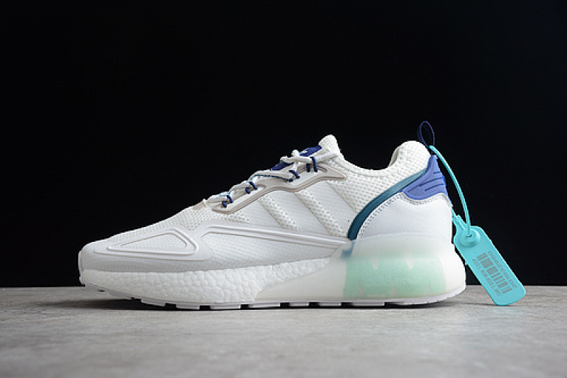 ZX 2K BOOST WHITE/BEIGE/BLUE · GY3548, photo 1